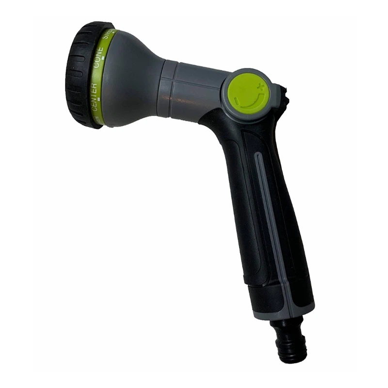 8 Pattern Plastic Garden Hose Spray Nozzles